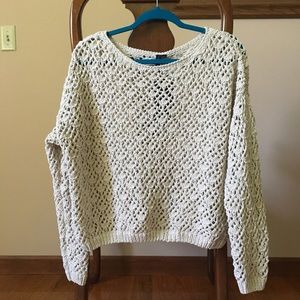 Moon and Madison Cropped Sweater, Size M, NWT